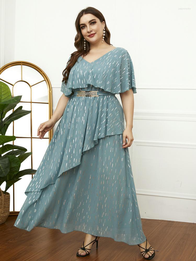Plus Size Dresses Oversize Large Maxi Elegant Long 2022 Casual Summer Ruffle Women Party Evening Muslim Festival ClothingPlus Jasp22, Blue
Plus Size Dresses Oversize Large Maxi Elegant Long 2022 Casual Summer Ruffle Women Party Evening Muslim Festival ClothingPlus Jasp22, Blue