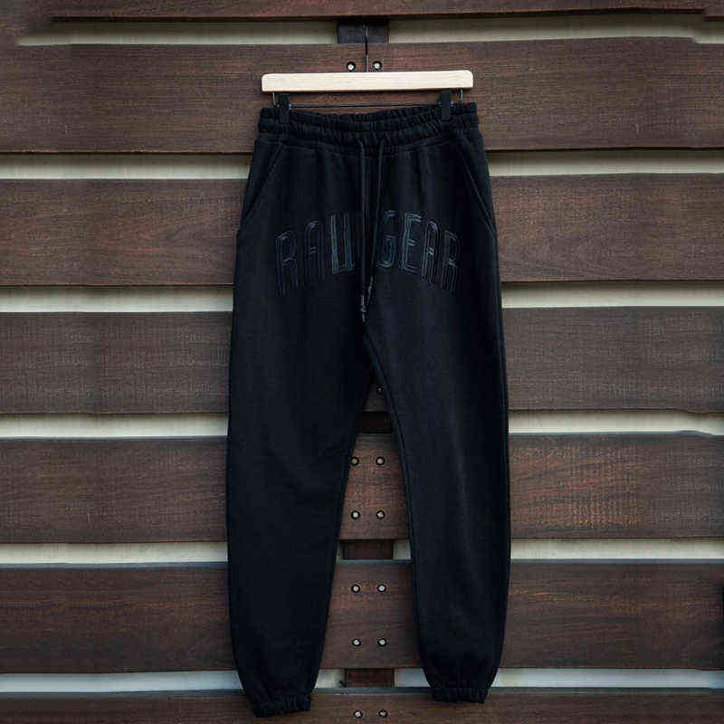 Men Sweatspants Cotton Loose Fitness Stretch Pants Outdoor Running Basketball Training Pants Casual AllMatch Trendy Pants J220629