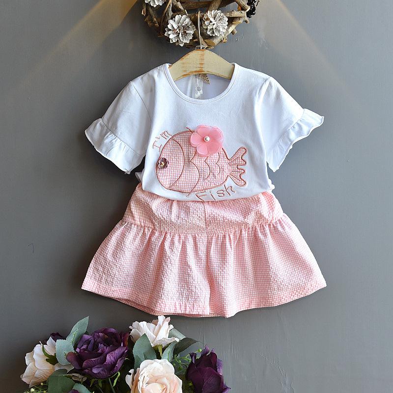Clothing Sets Summer 2022 Casual Cartoon Clothes Solid Short Sleeve Girls High Quality Fashion Kids, Pink
Clothing Sets Summer 2022 Casual Cartoon Clothes Solid Short Sleeve Girls High Quality Fashion Kids, Pink