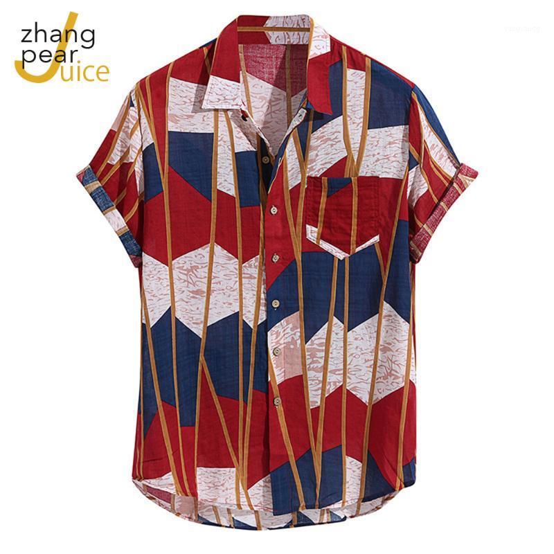 Men Beach Style Cotton Shirt Short Sleeve Soft Stripe Casual Pocket Summer Men's Shirts, Red
Men Beach Style Cotton Shirt Short Sleeve Soft Stripe Casual Pocket Summer Men's Shirts, Red