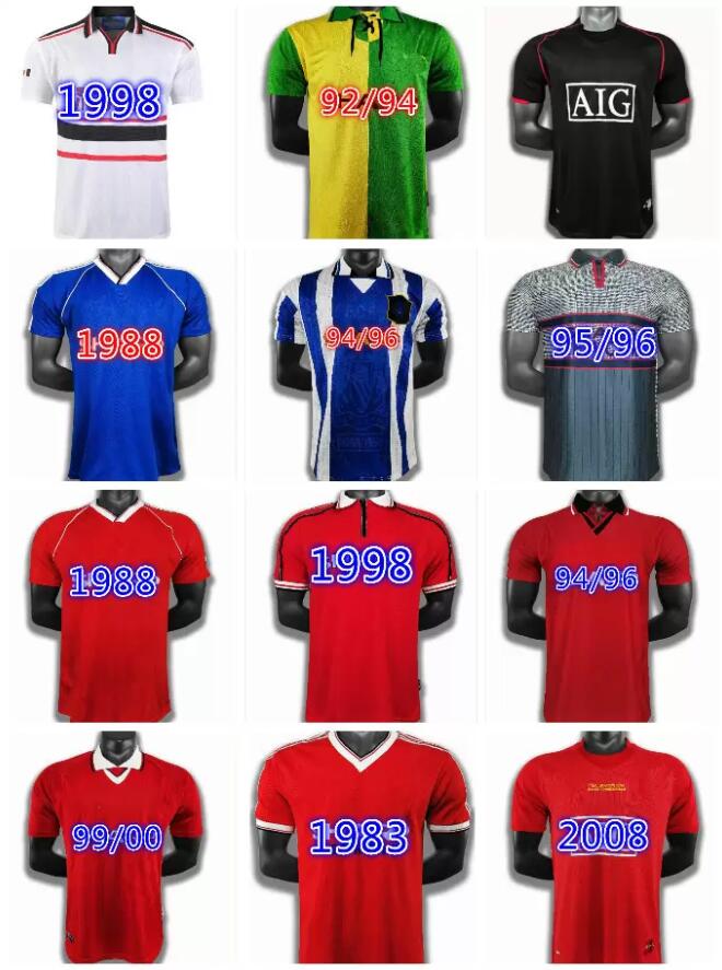 Retro Manchester RONALDO soccer jerseys 1999 2000 Keane Scholes United Home red BECKHAM 1998 99 00 GIGGS FOOTBALL SHIRTS size -2XL
Retro Manchester RONALDO soccer jerseys 1999 2000 Keane Scholes United Home red BECKHAM 1998 99 00 GIGGS FOOTBALL SHIRTS size -2XL