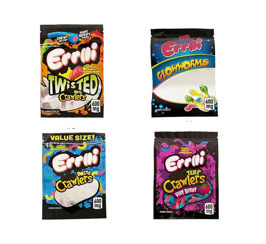Infused Errlli edibles Sour terp Crawlers mylar Bags 600mg Gummy Edible packaging 3.5g resealable Smell proof bag 500mg shark hashtag honey plastic Zipper bag
Infused Errlli edibles Sour terp Crawlers mylar Bags 600mg Gummy Edible packaging 3.5g resealable Smell proof bag 500mg shark hashtag honey plastic Zipper bag