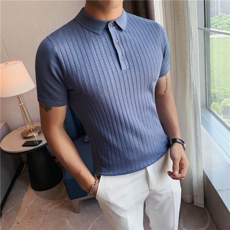 Men's Polos Knitted Hollow Shirts For Men Summer Short Sleeve Slim Casual Lapel Tee Tops Ice Silk Breathable Business Social PolosMen's Men', Black
Men's Polos Knitted Hollow Shirts For Men Summer Short Sleeve Slim Casual Lapel Tee Tops Ice Silk Breathable Business Social PolosMen's Men', Black