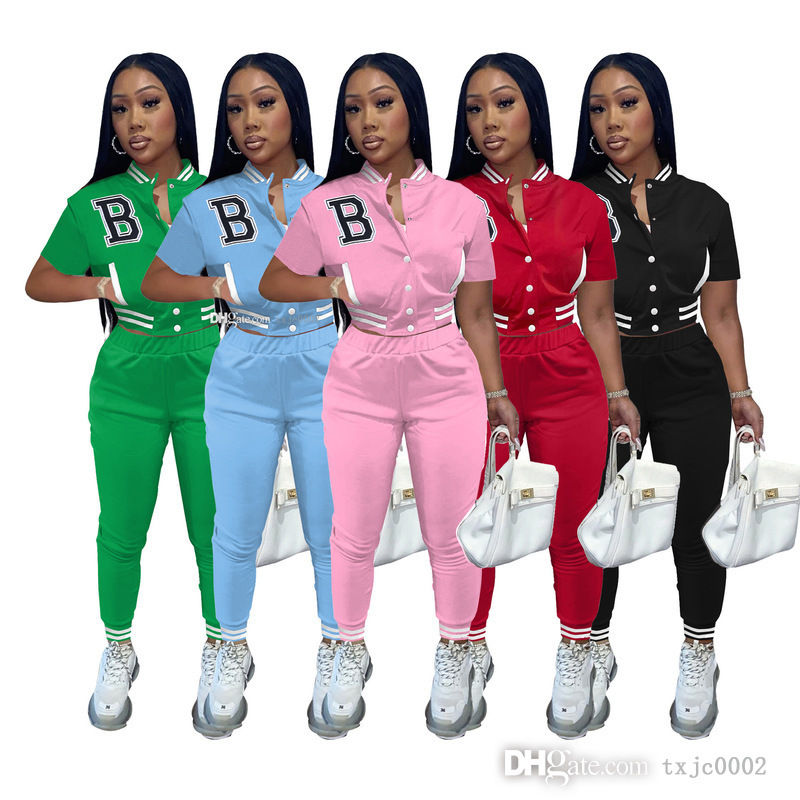 Desinger Jersey Women Tracksuits 2022 Two Piece Pants Sets Summer Lady Letter Embroidered Varsity Jacket Baseball Suit, C stlye mixed
Desinger Jersey Women Tracksuits 2022 Two Piece Pants Sets Summer Lady Letter Embroidered Varsity Jacket Baseball Suit, C stlye mixed