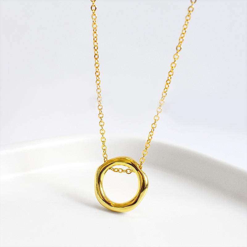 Pendant Necklaces Fashion Jewelry Charm I Retro Style Collarbone Chain Small Irregular Design Circle Necklace Female
Pendant Necklaces Fashion Jewelry Charm I Retro Style Collarbone Chain Small Irregular Design Circle Necklace Female
