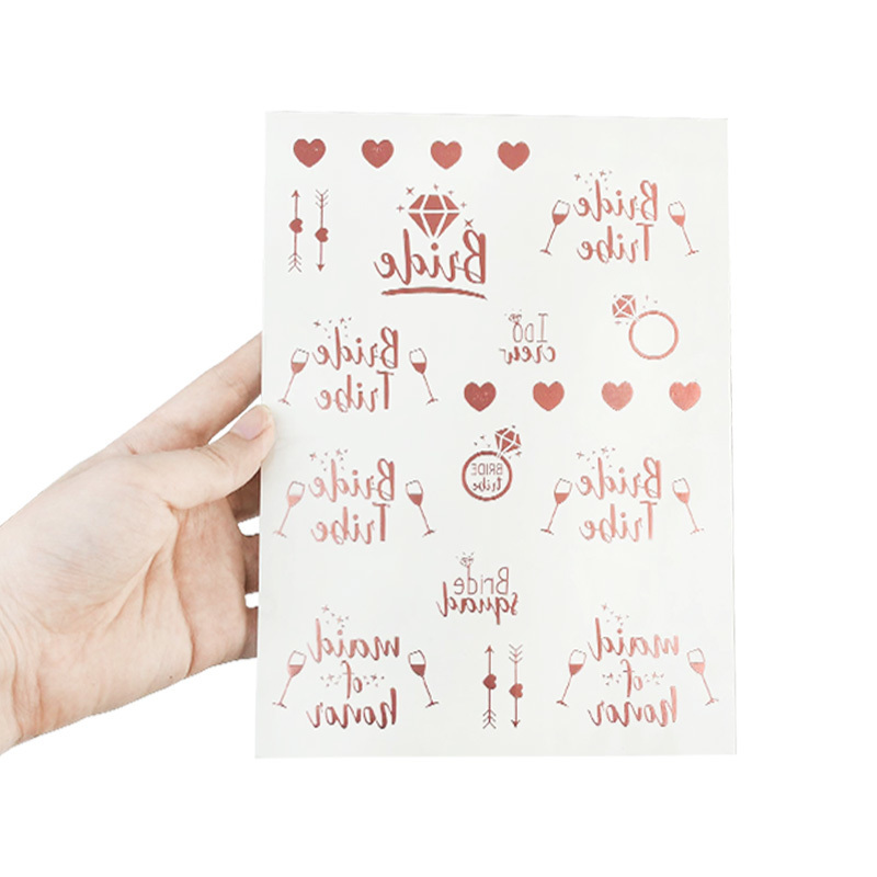 1Set Bride To Be Veil Satin Sash Hiarband Bridal Shower Wedding Decorations Tattoo Stickers Hen Bachelorette Party Supplies 220804