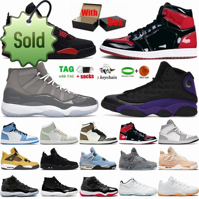 2022 Mens Basketball Shoes Jumpman 1 1s High Og Patent Bred Dark Marina Blue University Mocha Red Thunder 4 4s Black Cat 11 11s Cool Grey Women, Customize
2022 Mens Basketball Shoes Jumpman 1 1s High Og Patent Bred Dark Marina Blue University Mocha Red Thunder 4 4s Black Cat 11 11s Cool Grey Women, Customize