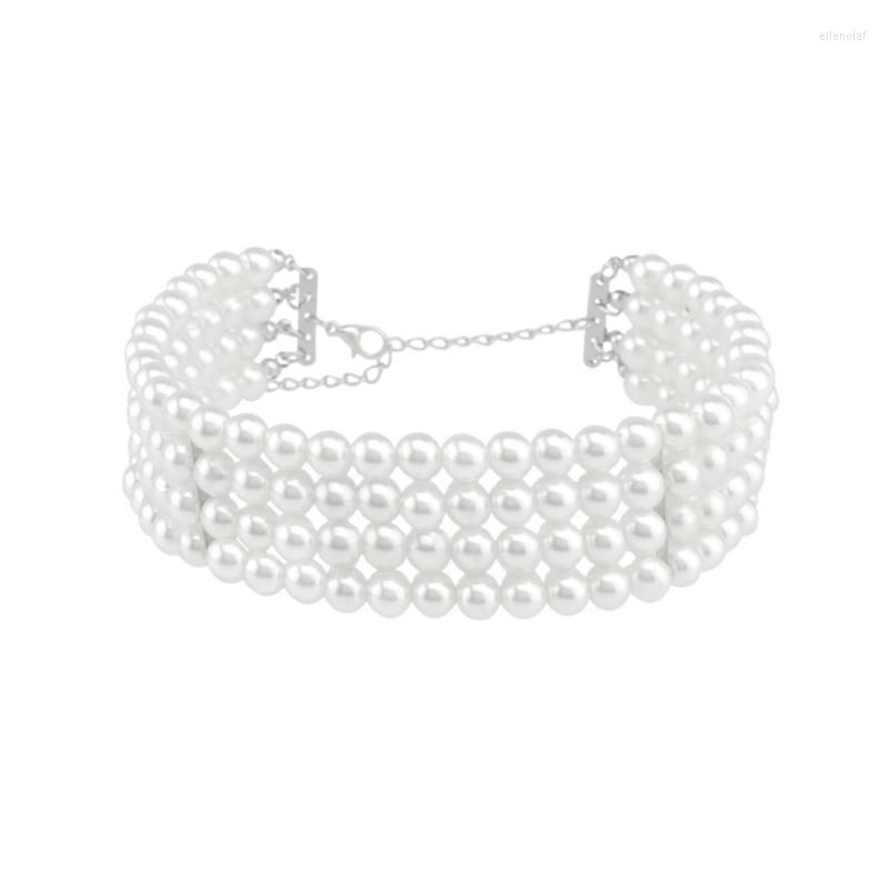 Chokers Handmade Multi-layer Imitation Pearl Choker Necklaces Kolye For Women Girls Cute Style DIY Beads Necklace Chockers ColarChokers
Chokers Handmade Multi-layer Imitation Pearl Choker Necklaces Kolye For Women Girls Cute Style DIY Beads Necklace Chockers ColarChokers