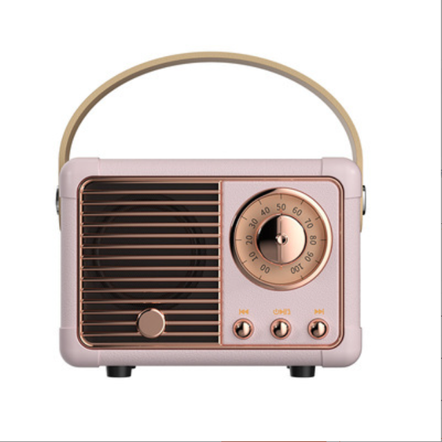 Bluetooth Speaker HM11 Classical Retro Player Sound Stereo Portable Decoration Mini Speakers Travel Music Player Wireless