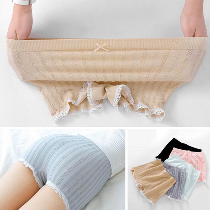 Women's Panties 4pc/Lot Women Safety Pants Seamless Boxer Shorts Boyshorts Girls Slimming Underwear Sexy Lace Underpants, Multi 
Women's Panties 4pc/Lot Women Safety Pants Seamless Boxer Shorts Boyshorts Girls Slimming Underwear Sexy Lace Underpants, Multi