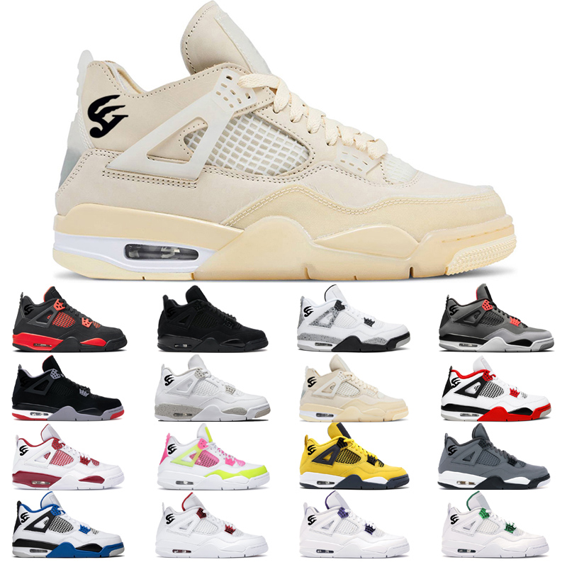 4s Basketball Shoes Men Women 4 Red Thunder Black Cat Infrared Bred University Blue Cool Grey Royalty Mens Trainers Sport Sneakers
4s Basketball Shoes Men Women 4 Red Thunder Black Cat Infrared Bred University Blue Cool Grey Royalty Mens Trainers Sport Sneakers