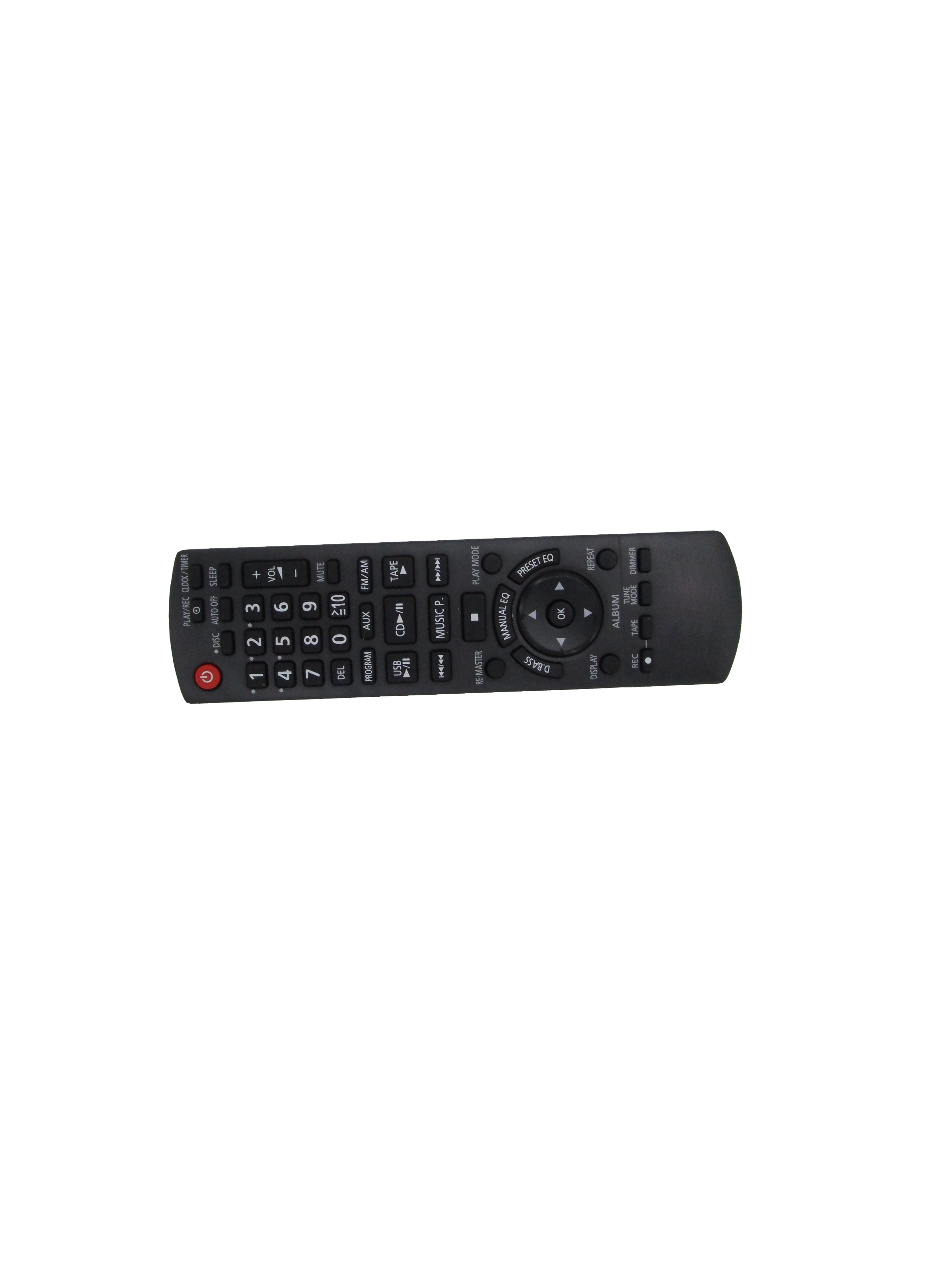 Remote Control ForPanasonic N2QAYB000523 N2QAYB000522 N2QAYB000521 SA-HC30 SA-HC30DB SC-HC30 SC-HC30DB SC-HC40DB Compact CD Stereo Audio System
Remote Control ForPanasonic N2QAYB000523 N2QAYB000522 N2QAYB000521 SA-HC30 SA-HC30DB SC-HC30 SC-HC30DB SC-HC40DB Compact CD Stereo Audio System