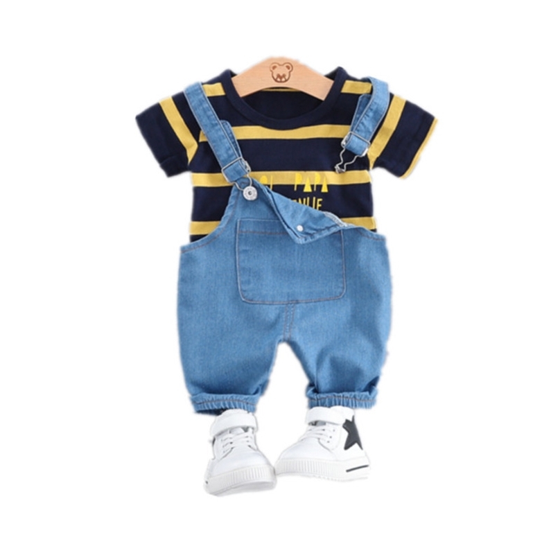Summer Baby Girls Boys Clothing Toddler Casual Fashion Infant Clothes Suits T Shirt Strap Shorts 2PcsSets Kids Children Costume 220617, Xh caitiao s yellow
Summer Baby Girls Boys Clothing Toddler Casual Fashion Infant Clothes Suits T Shirt Strap Shorts 2PcsSets Kids Children Costume 220617, Xh caitiao s yellow