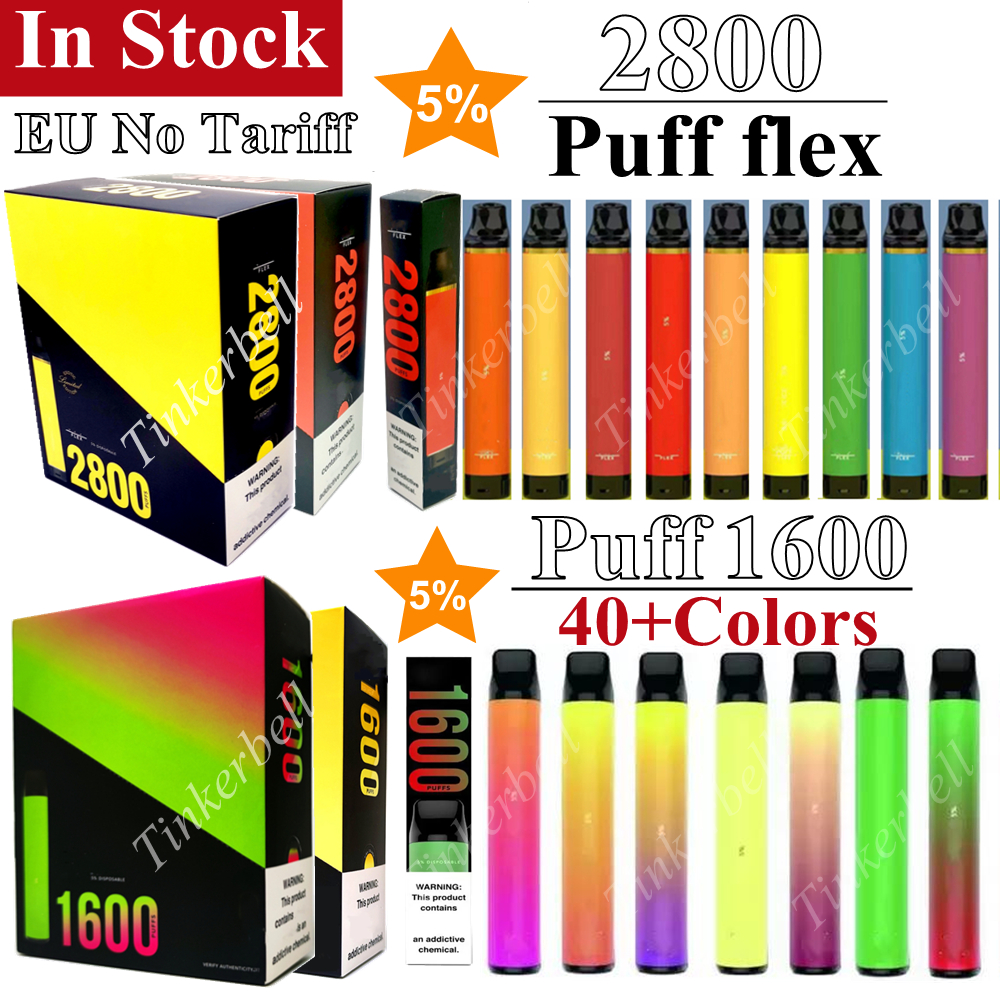 Puff FLEX 2800 Hits 1600 Puffs 5% Cigarette Disposable Vape Pen MNQ 10Pcs Vapes Pens ECigs OEM Kit vs max cigar Vapors Customize Vapes Wholesale
Puff FLEX 2800 Hits 1600 Puffs 5% Cigarette Disposable Vape Pen MNQ 10Pcs Vapes Pens ECigs OEM Kit vs max cigar Vapors Customize Vapes Wholesale