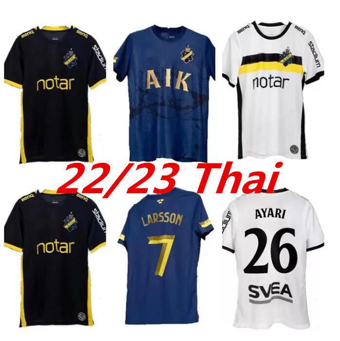 22 23 AIK Royal Edition Fotboll Soccer Jerseys 2022 2023 Home Black golden Papagiannopoulos Rogic Larsson tihi anniversary maillots football shirts uniforms 999, Orange
22 23 AIK Royal Edition Fotboll Soccer Jerseys 2022 2023 Home Black golden Papagiannopoulos Rogic Larsson tihi anniversary maillots football shirts uniforms 999, Orange