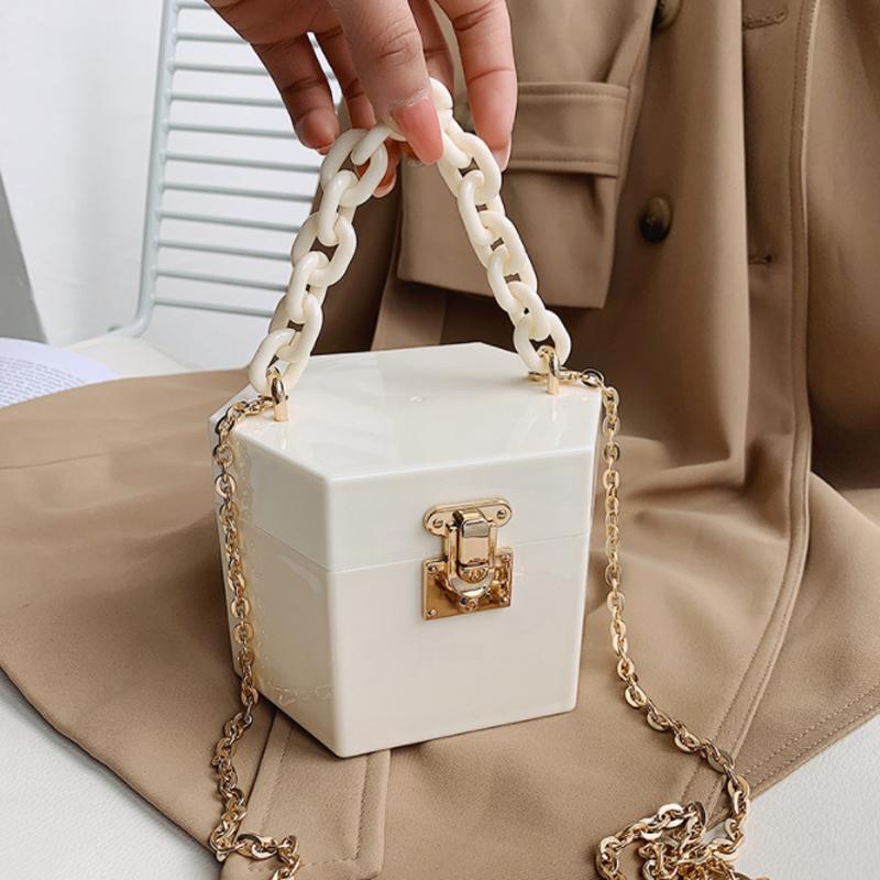 Evening Bags Mini PVC Candy Color Dinner Box Bag 2022 Portable Cosmetic Chain Shoulder Crossbody, Blue
Evening Bags Mini PVC Candy Color Dinner Box Bag 2022 Portable Cosmetic Chain Shoulder Crossbody, Blue
