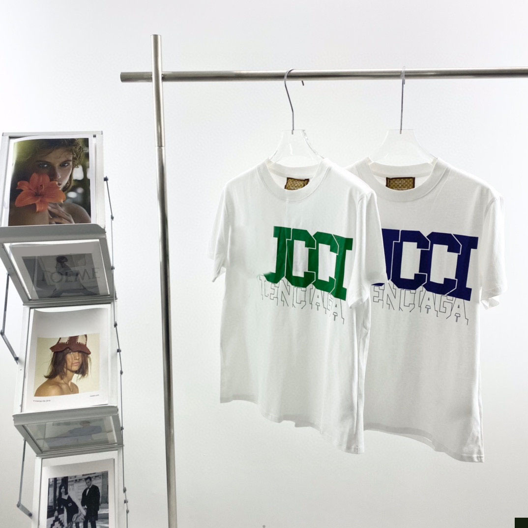 22SS Designer Letter Printed T Shirts Tee Sweatshirt Fashion High Street Short Sleeves Summer Casual T-Shirt Breathable Men Women Crew Neck Tees Dresses for Wome p-050, Green
22SS Designer Letter Printed T Shirts Tee Sweatshirt Fashion High Street Short Sleeves Summer Casual T-Shirt Breathable Men Women Crew Neck Tees Dresses for Wome p-050, Green