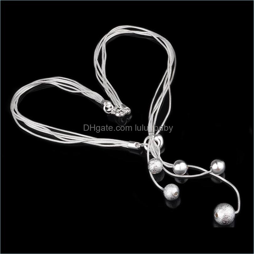 Pendant Necklaces Pendants Jewelry Top Grade Sier Chains Fashion Snake Link Chain Necklace For Women Wholesale Ship Drop Delivery 2021 Ugt
Pendant Necklaces Pendants Jewelry Top Grade Sier Chains Fashion Snake Link Chain Necklace For Women Wholesale Ship Drop Delivery 2021 Ugt