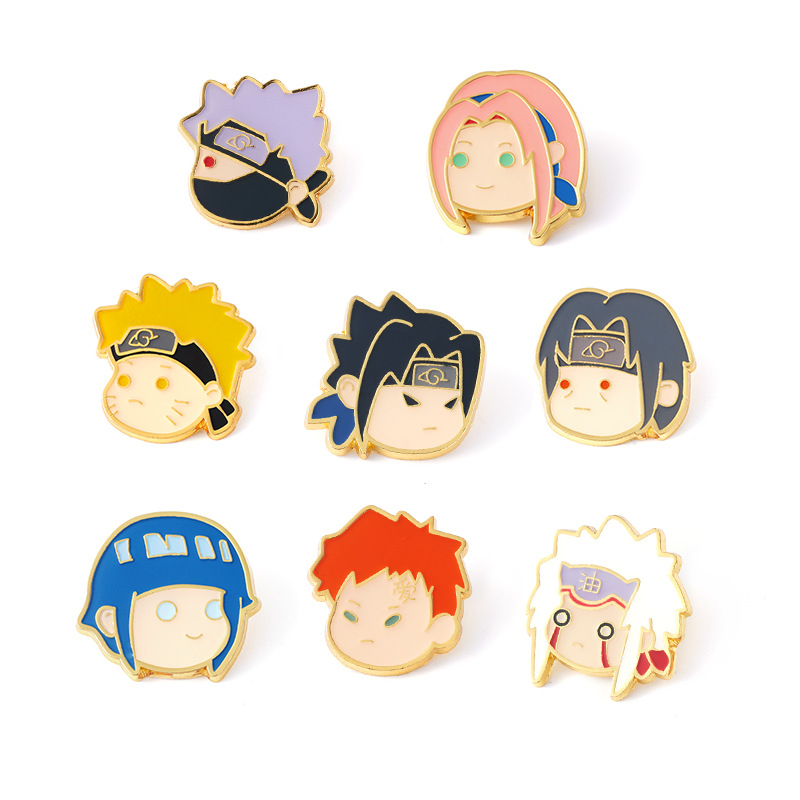 Haruno Sakura Uchiha Sasuke Yu Zhibo Sasuke chunye Yingying Naruto alloy dripping BROOCH BADGE, Mixed colors
Haruno Sakura Uchiha Sasuke Yu Zhibo Sasuke chunye Yingying Naruto alloy dripping BROOCH BADGE, Mixed colors