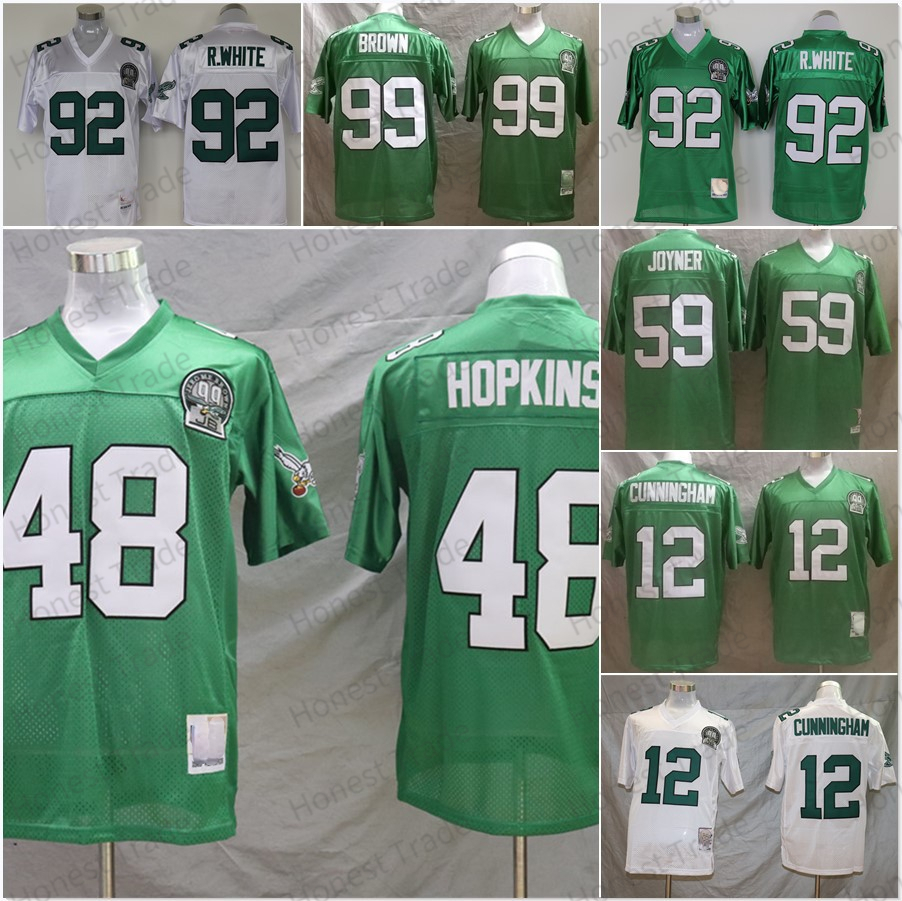 Vintage 12 Randall Cunningham Football Jerseys Seth 59 Joyner 92 Reggie White 99 Jerome Brown 20 Brian Dawkins 48 Wes Hopkins Green Men Stitched NCAA stitched Jersey, As
Vintage 12 Randall Cunningham Football Jerseys Seth 59 Joyner 92 Reggie White 99 Jerome Brown 20 Brian Dawkins 48 Wes Hopkins Green Men Stitched NCAA stitched Jersey, As