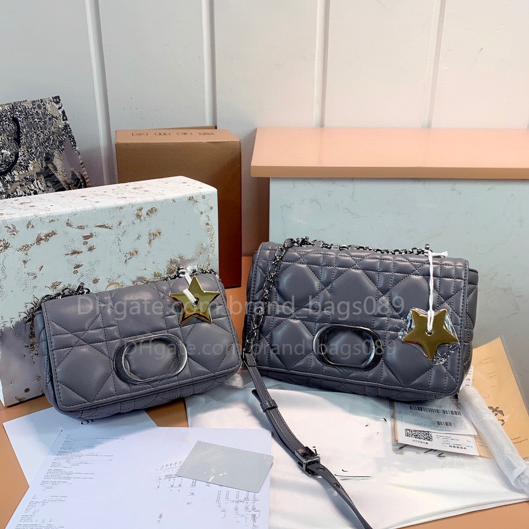 2022 Newest bag wholesale Designer's delicate cowhide bags Luxury Ladies shoulder bag cross body wallet purse, Box