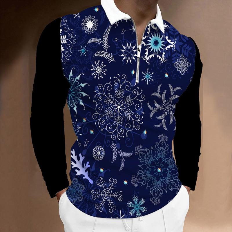 Men's Polos Set Shirt Men Spring Summer Fashion Top Special Printed Zipper Turndown Collar Long Mens Tops Relaxed Fit WinterMen's, Navy
Men's Polos Set Shirt Men Spring Summer Fashion Top Special Printed Zipper Turndown Collar Long Mens Tops Relaxed Fit WinterMen's, Navy