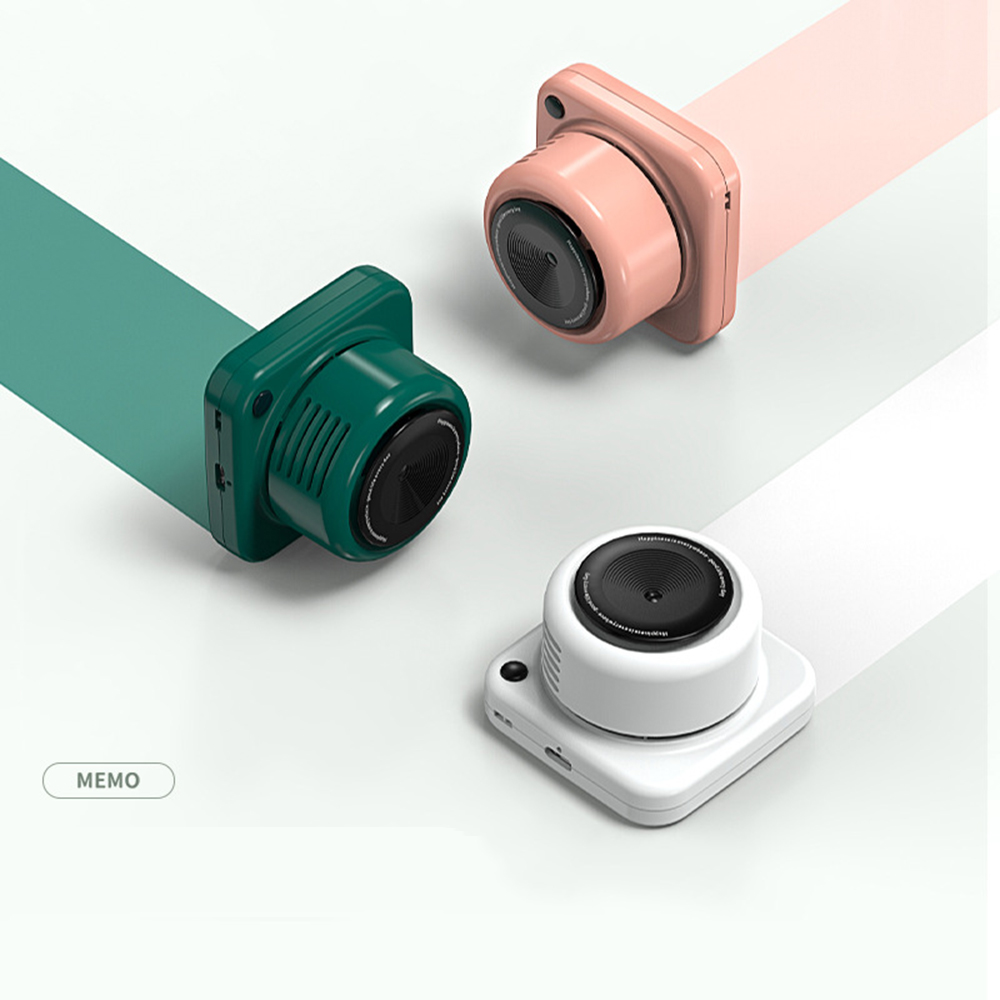 Epacket Retro camera hanging neck fan adjustable student outdoor portable mini cooling fan