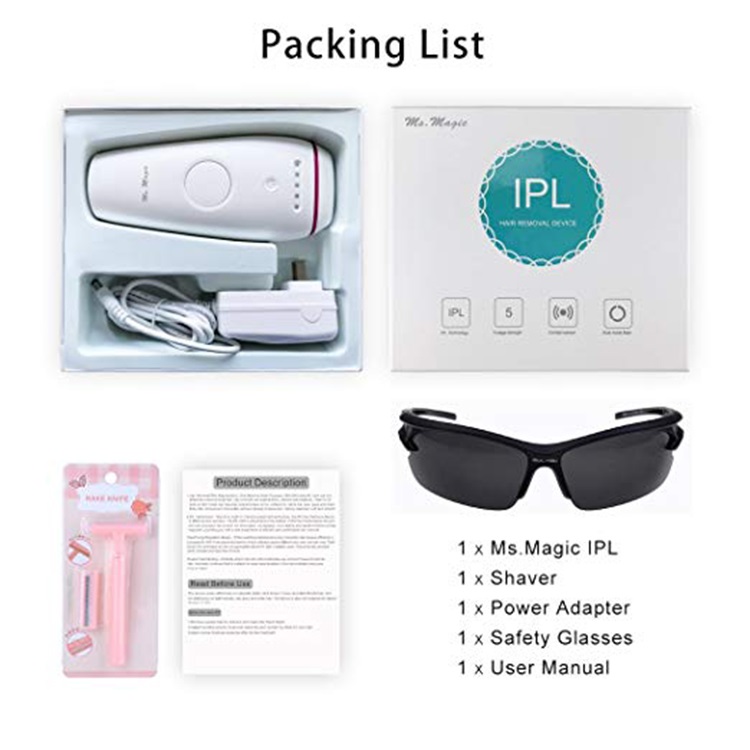 300000 Flashes New Hot Sell Laser Epilator Permanent IPL Photoepilator Hair Removal Painless Electric Epilator Machine Mini Type Quick and Effective f