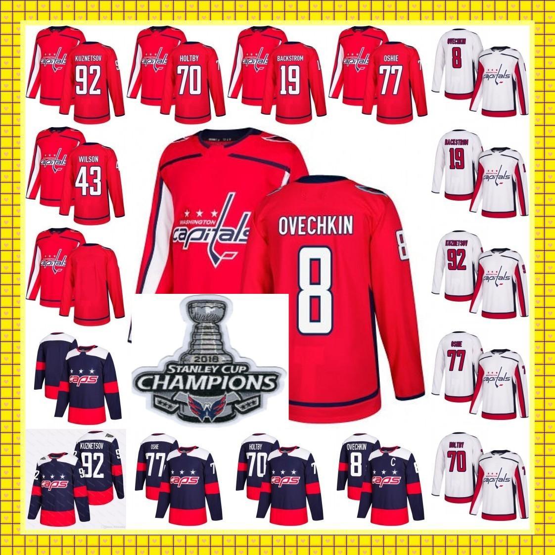 hockey men youth women 2018 Stanley Cup Champions Capitals Alex Ovechkin Tom Wilson T.J. Oshie Nicklas, Men navy with champions patch
hockey men youth women 2018 Stanley Cup Champions Capitals Alex Ovechkin Tom Wilson T.J. Oshie Nicklas, Men navy with champions patch