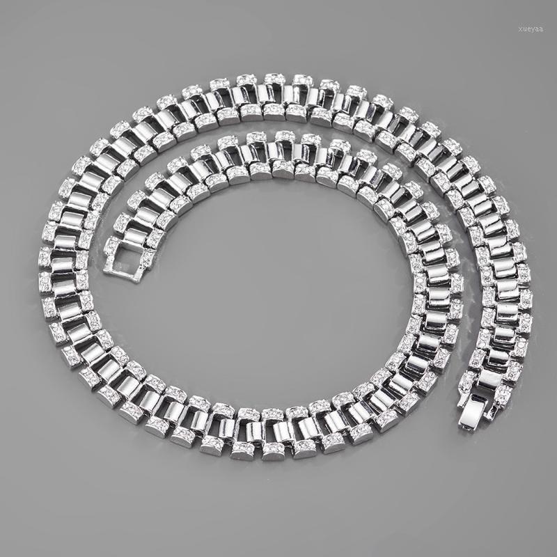 Chains Cuban Link Necklace Fashion Hiphop Jewelry For Women Men Bling Iced Out Full Rhinestone Rapper Necklaces CollarChains
Chains Cuban Link Necklace Fashion Hiphop Jewelry For Women Men Bling Iced Out Full Rhinestone Rapper Necklaces CollarChains