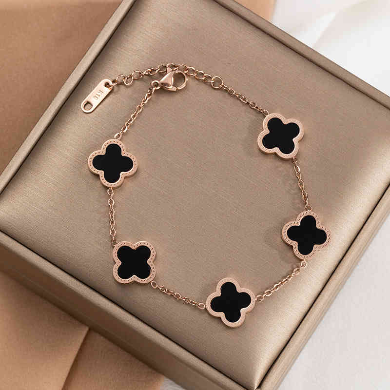 Pendant BA-385 18k Gold Plated Clover Bracelet Jewelry Lucky Ladi Women's Gift Four Leaf Clover Bracelet Luxury
Pendant BA-385 18k Gold Plated Clover Bracelet Jewelry Lucky Ladi Women's Gift Four Leaf Clover Bracelet Luxury