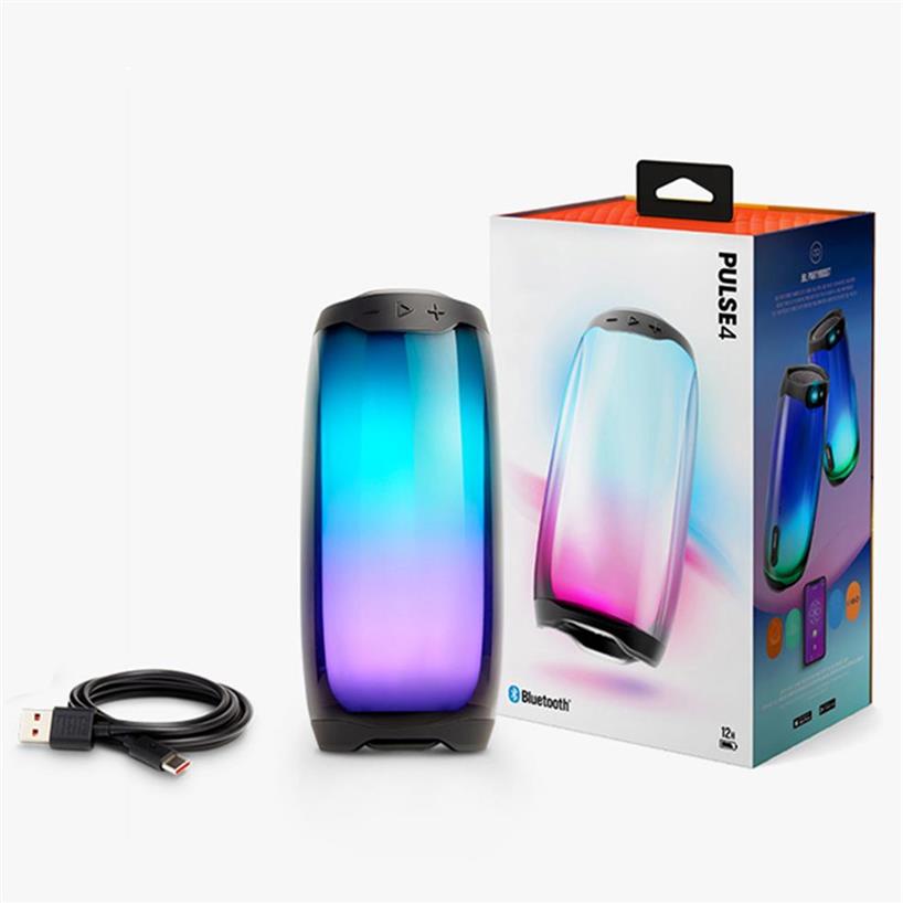 Brand Pulse 4 Portable Mini Bluetooth Speaker Waterproof Colorful Lighting Wireless Speakers stereo sound with Good Quality Small 2202
Brand Pulse 4 Portable Mini Bluetooth Speaker Waterproof Colorful Lighting Wireless Speakers stereo sound with Good Quality Small 2202