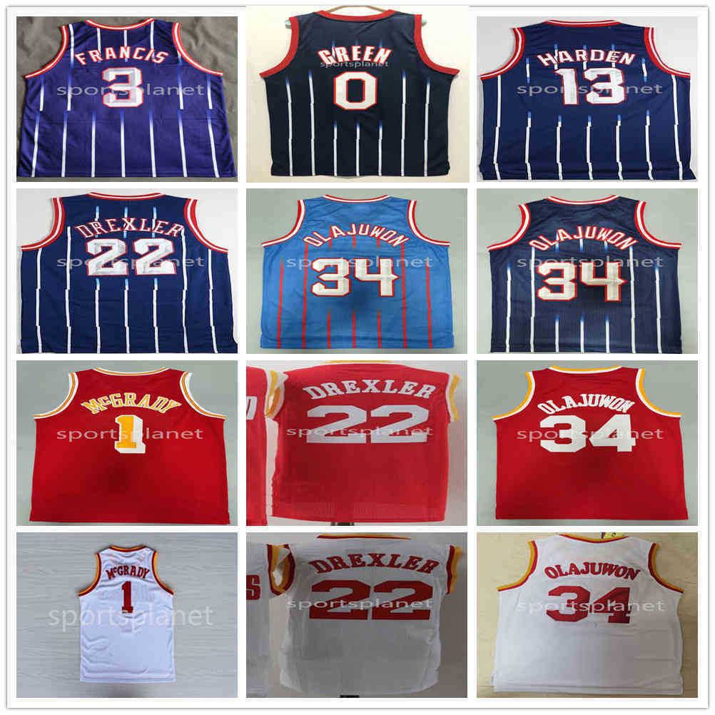 Houston''Rockets''Jalen 0 Green Jerseys Hakeem Olajuwon Harden Tracy Steve McGrady Francis Yao Clyde Ming Drexler''nba''Jersey, As the picture
Houston''Rockets''Jalen 0 Green Jerseys Hakeem Olajuwon Harden Tracy Steve McGrady Francis Yao Clyde Ming Drexler''nba''Jersey, As the picture