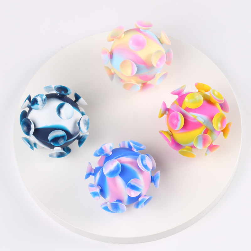 2022 New Magic 3D Decompress Suction Cup Ball Squeeze Toys Stress Relief Fidget Squishy Stressball for Adult Kid
2022 New Magic 3D Decompress Suction Cup Ball Squeeze Toys Stress Relief Fidget Squishy Stressball for Adult Kid