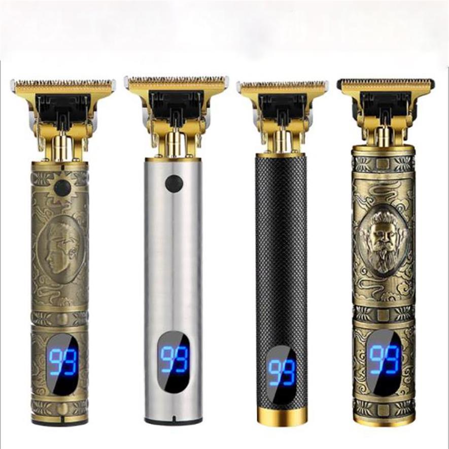 Hair Clippers Electric Clipper Man LCD Trimmer Rechargeable Shaver Beard Barber Cutting Machine292Q