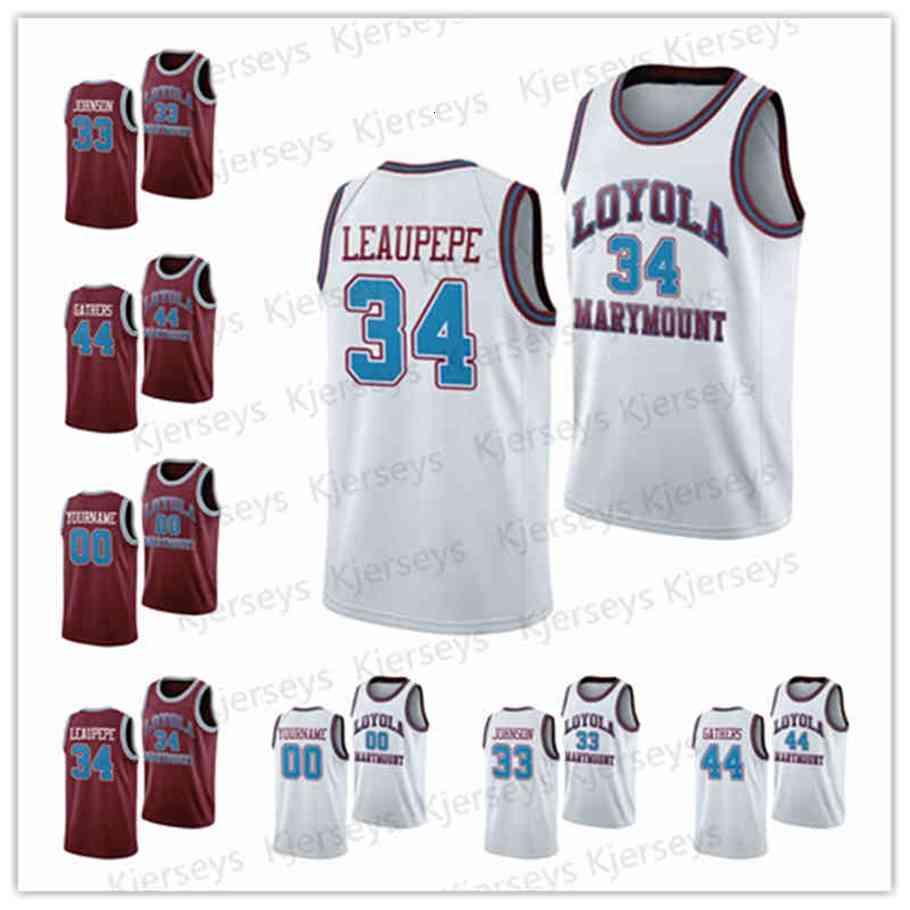 Nc3740 LMU Loyola Marymount Lions University Basketball 34 Keli Leaupepe 30 Bo Kimble 44 Hank Gathers Retro Basketball Jersey Men's Stitched Custom, White
Nc3740 LMU Loyola Marymount Lions University Basketball 34 Keli Leaupepe 30 Bo Kimble 44 Hank Gathers Retro Basketball Jersey Men's Stitched Custom, White