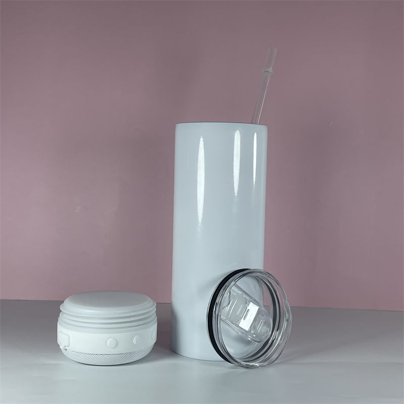 Small Pack 9pcs 20oz Sublimation Straight Bluetooth Speaker Tumbler Stainless Steel Blank Water Bottle With Lids & Straw DIY Beer Mugs B6, White
Small Pack 9pcs 20oz Sublimation Straight Bluetooth Speaker Tumbler Stainless Steel Blank Water Bottle With Lids & Straw DIY Beer Mugs B6, White