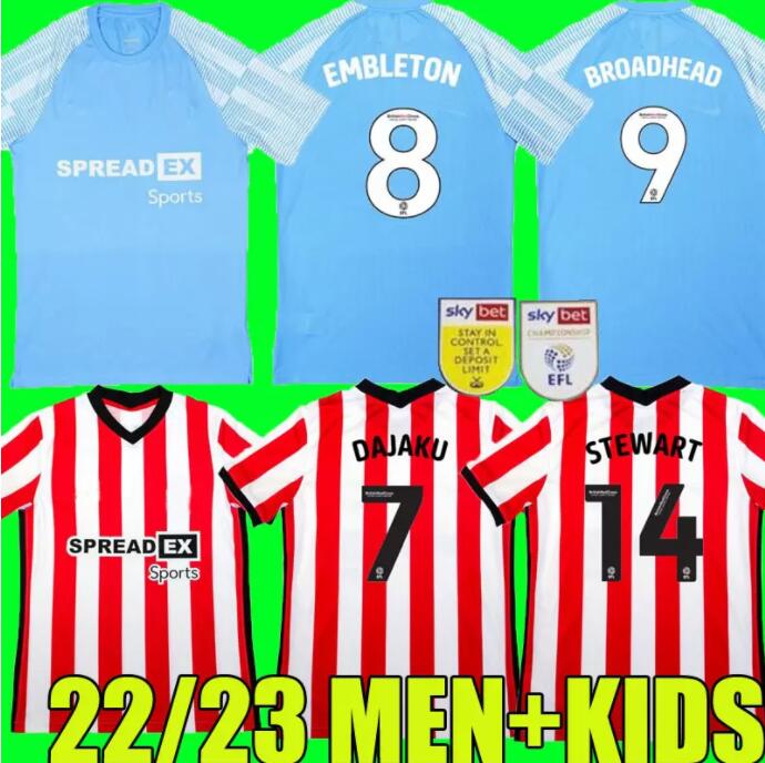 SUNDERLAND 22 23 soccer jerseys 2022 2023 SUNDERLAND Stewart men kids kit football shirts, 22/23 away kids
SUNDERLAND 22 23 soccer jerseys 2022 2023 SUNDERLAND Stewart men kids kit football shirts, 22/23 away kids