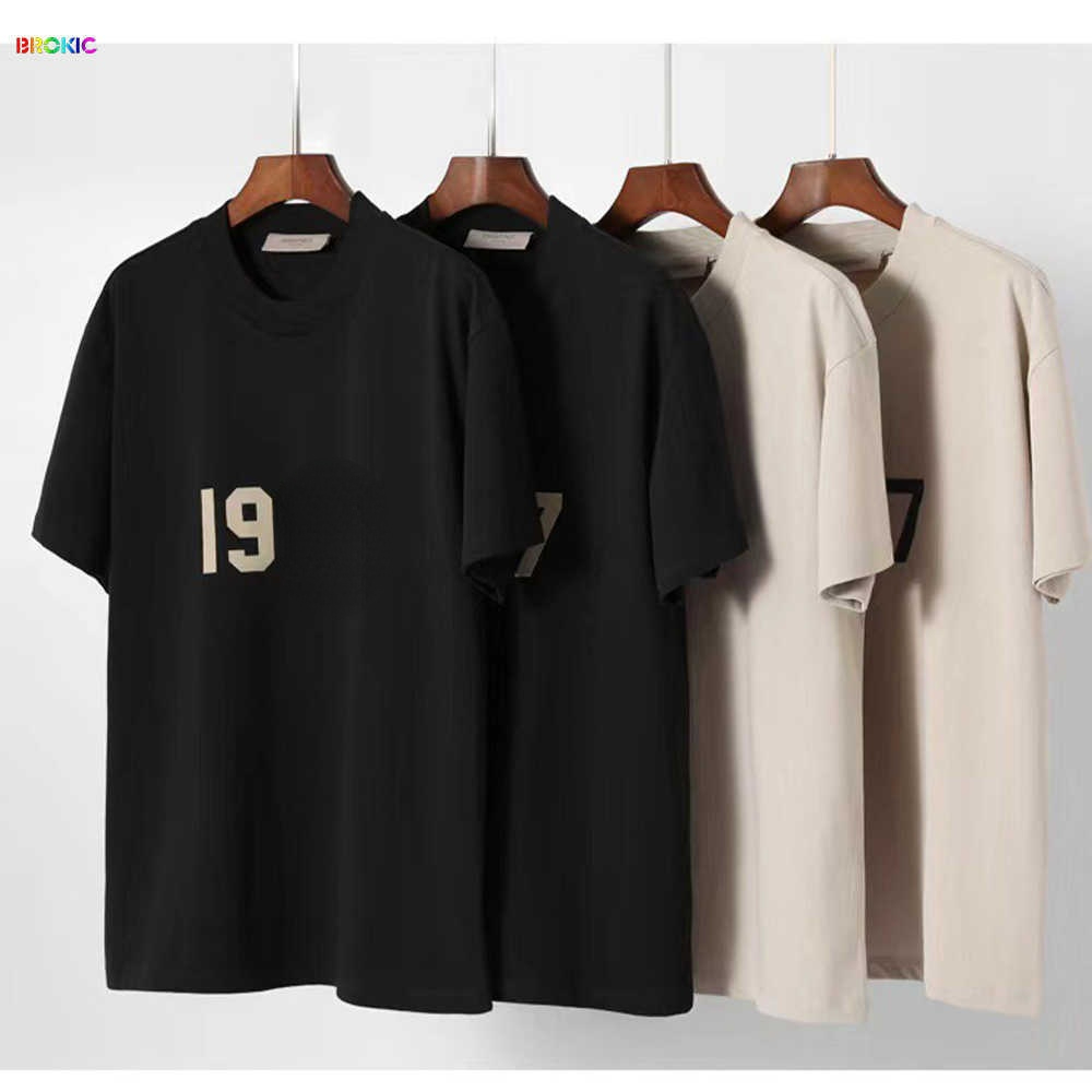 2022 Fashion Brand Design Essential Summer Short Sleeve t Shirt Jerry Lorenzo 1977 Flocked 100% Cotton Tee Hip Hop Loose Men Women Oversized Street Wear, Black
2022 Fashion Brand Design Essential Summer Short Sleeve t Shirt Jerry Lorenzo 1977 Flocked 100% Cotton Tee Hip Hop Loose Men Women Oversized Street Wear, Black
