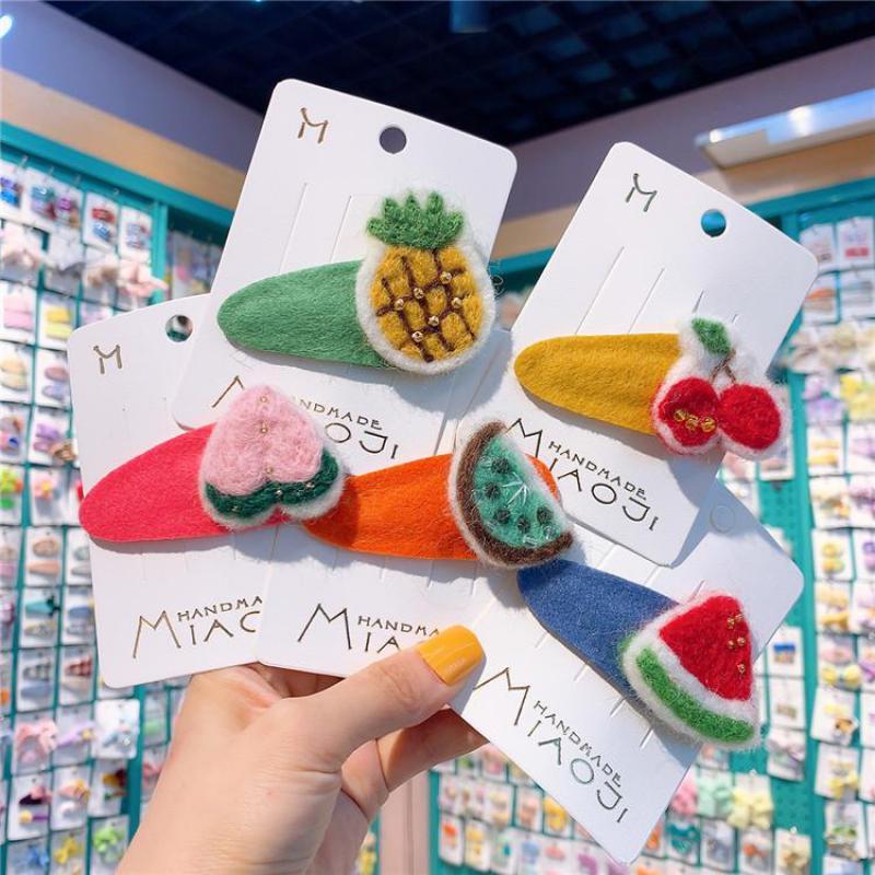 Hair Accessories Cute Plush Fruit Pins For Girls Kids Styling Tools Grips Clip Ins Bb Hairpin Barrettes, 05
Hair Accessories Cute Plush Fruit Pins For Girls Kids Styling Tools Grips Clip Ins Bb Hairpin Barrettes, 05