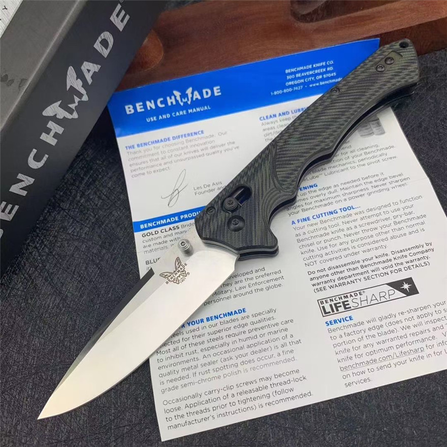 Benchmade BM1401 1401 Rukus II Folding Knife EDC Tactical Survival Pocket Knives S30V Blade G10 Handle Outdoor Camping, Hunting Knifes 615 615BK Tools
Benchmade BM1401 1401 Rukus II Folding Knife EDC Tactical Survival Pocket Knives S30V Blade G10 Handle Outdoor Camping, Hunting Knifes 615 615BK Tools