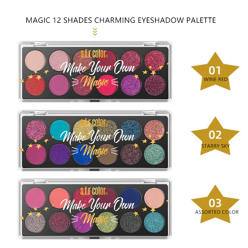 Brand Wild Glitter Eye shadow Palette, 12 Colors Sparkle Shimmer EyeShadow Highly Pigmented Long Lasting, Desert Dusk palette, Mixed color 
Brand Wild Glitter Eye shadow Palette, 12 Colors Sparkle Shimmer EyeShadow Highly Pigmented Long Lasting, Desert Dusk palette, Mixed color
