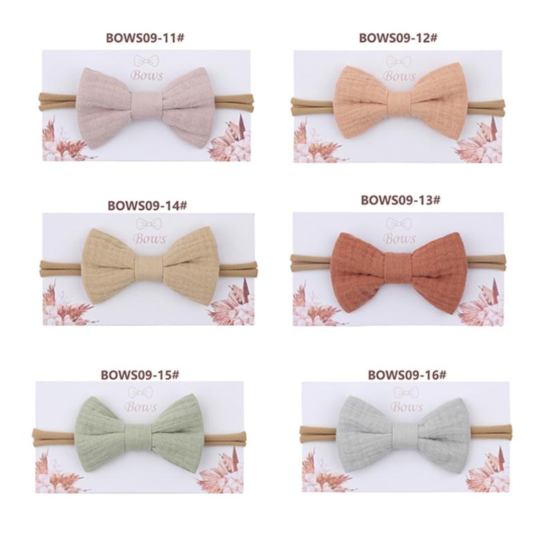 Hair Accessories Baby Girls Elastic Bow Headband Solid Color Bowknot Band Turban Soft Cotton Headwear For Born SuppliesHair
Hair Accessories Baby Girls Elastic Bow Headband Solid Color Bowknot Band Turban Soft Cotton Headwear For Born SuppliesHair