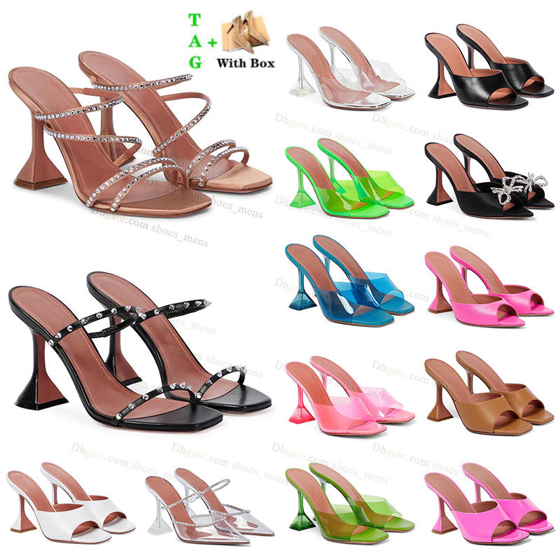 With Box Womens Amina Muaddi Sandals Fashin Vogue Ladies High Heels Summers Beach Spool Heel Casual Dress Shoes Crystal Diamond Bow Deisgner Slippers, H 20
With Box Womens Amina Muaddi Sandals Fashin Vogue Ladies High Heels Summers Beach Spool Heel Casual Dress Shoes Crystal Diamond Bow Deisgner Slippers, H 20