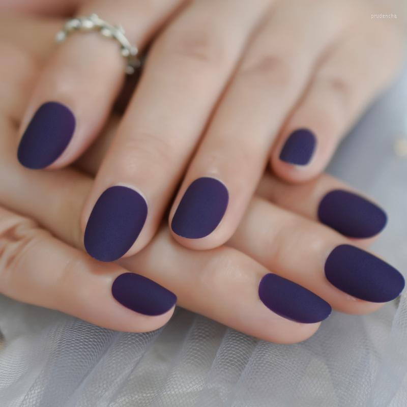 False Nails Short Matte Oval Fake Nail Purple Nude Natural Art Tips Children Simple Full Cover Press On 24 Prud22, L5261
False Nails Short Matte Oval Fake Nail Purple Nude Natural Art Tips Children Simple Full Cover Press On 24 Prud22, L5261