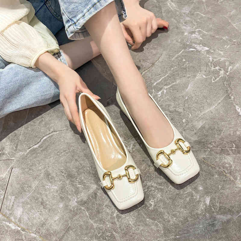 Dress Shoes Designer Luxury G family Mary Jane single shoes women's thick heels spring and summer square head middle heel shallow mouth women 2NHL, Box
Dress Shoes Designer Luxury G family Mary Jane single shoes women's thick heels spring and summer square head middle heel shallow mouth women 2NHL, Box