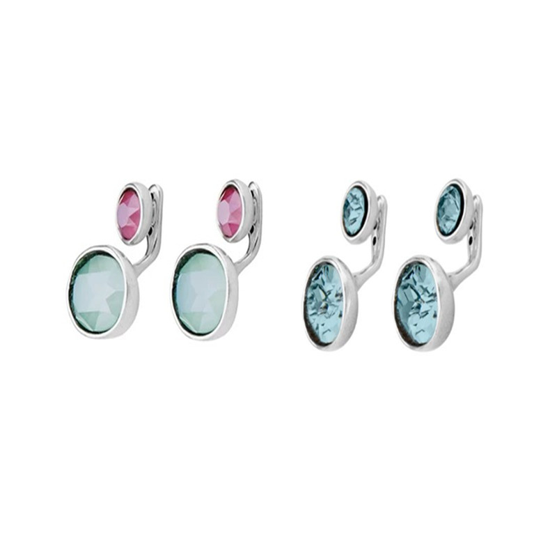 Spanish Unode50 Original Fashion Stud Earring Silver Color Round and Oval Multi-Color Crysta Earrings For Women UNO de 50 Plated Jewelry Factory Wholesale
Spanish Unode50 Original Fashion Stud Earring Silver Color Round and Oval Multi-Color Crysta Earrings For Women UNO de 50 Plated Jewelry Factory Wholesale