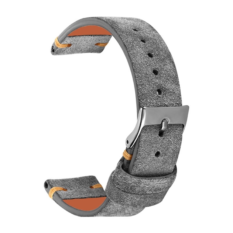 Suede Watch Strap Genuine Leather Retro Gray Brown Watchbands 20mm 22mm Stitching Wristband Replacement Band Watch Parts 220811
Suede Watch Strap Genuine Leather Retro Gray Brown Watchbands 20mm 22mm Stitching Wristband Replacement Band Watch Parts 220811
