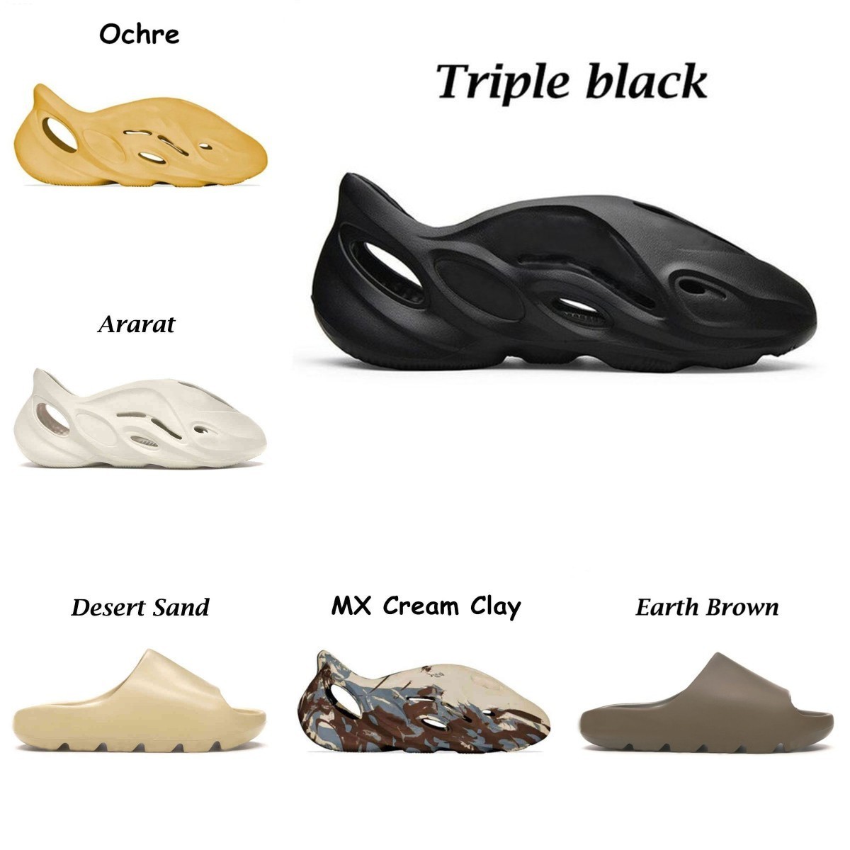 Slides Slippers Desert Sand Summer Brown Flat Mens Women Glow Green Beach Resin Slide Sandal Graffiti Bone Rubber MXT Moon Gray Mineral Blue Glow Green Designer S15, Shau 
Slides Slippers Desert Sand Summer Brown Flat Mens Women Glow Green Beach Resin Slide Sandal Graffiti Bone Rubber MXT Moon Gray Mineral Blue Glow Green Designer S15, Shau