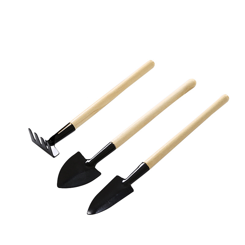 3Pcs/Set New Creative Gardening Tools Three Piece Mini Garden tools Small Shovel rake Spade Potted Plant Flowers